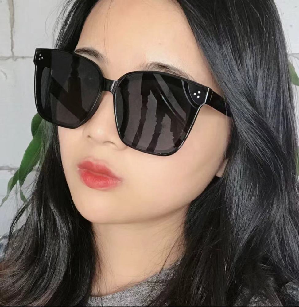 Custom Ladies Acetate Oversized Square Black Shades for Men High Quality GM Dreamer 17 01 Fake Designer Sunglasses without Logo Wholesale China