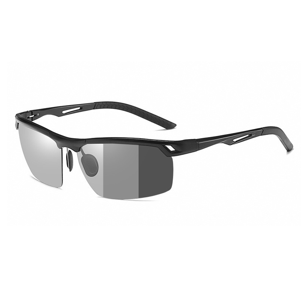 Custom Aluminum Vented Half Frame Sports Polarized Sunglasses for Men's Al-mg Military Tactical Eyewear Army Basic Training Glasses Wholesale