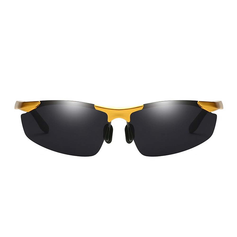 Custom Engraving Laser Billet Aluminum Sports Polarized Sunglasses for Camping Men's Athlete Cross Country Running Glasses with Logo