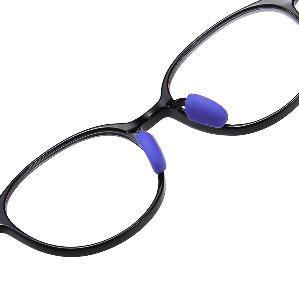 Custom Kids TR90 Oval Optical Frames with Anti-Slip Ear Hooks Blue Light Filter Glasses for Children's Prescription Eyeglasses Wholesale Online
