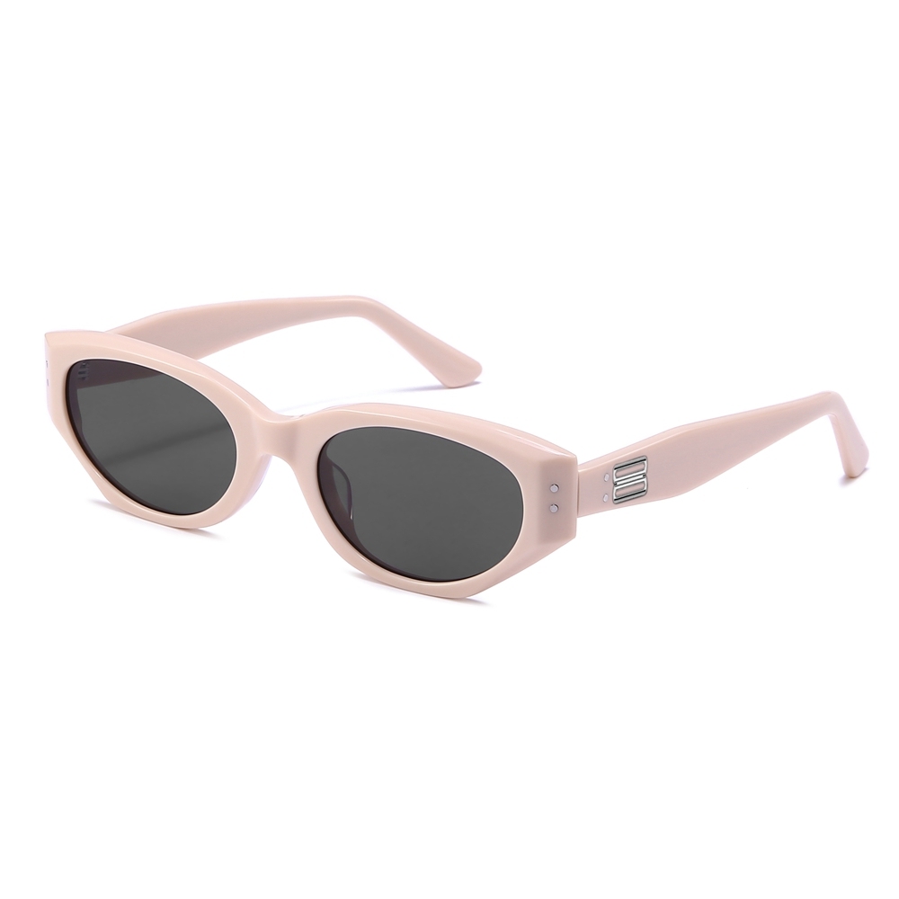 Wholesale Ladies Acetate Cat-eye Shades with Metal Accents & Flat Nylon Lenses GM Rococo Sunglasses for Women Luxury Designer Eyewear Manufacturer