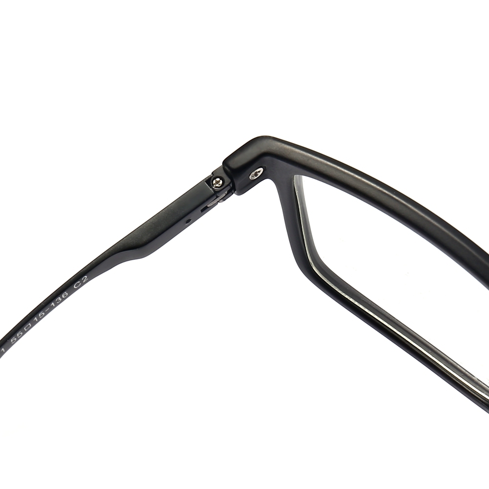 Custom TR90 Rectangle Opitcal Frames with Straight Aluminum Arms RX Sports Glasses for Men's Athletic Prescription Eyewear Wholesale China