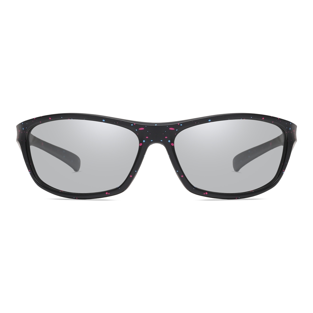 Cheap Custom Plastic Wrap Around Fishing Sunglasses with Logo for Youth Sports Eyewear Factory China Polarized Athletic Glasses Wholesale