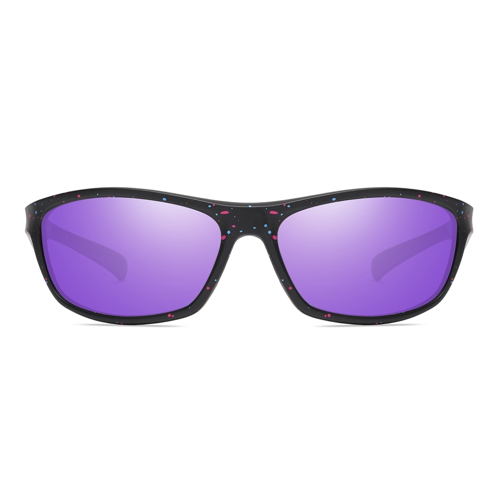 Cheap Custom Plastic Wrap Around Fishing Sunglasses with Logo for Youth Sports Eyewear Factory China Polarized Athletic Glasses Wholesale