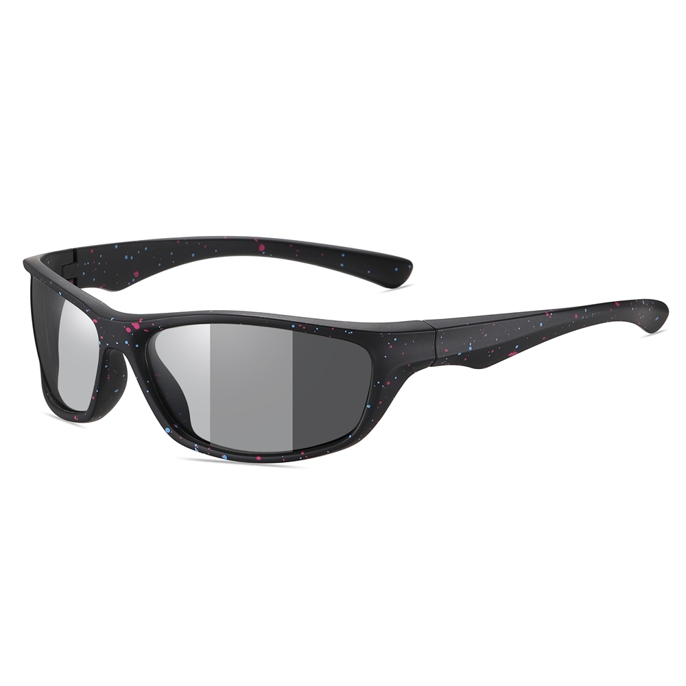 Cheap Custom Plastic Wrap Around Fishing Sunglasses with Logo for Youth Sports Eyewear Factory China Polarized Athletic Glasses Wholesale