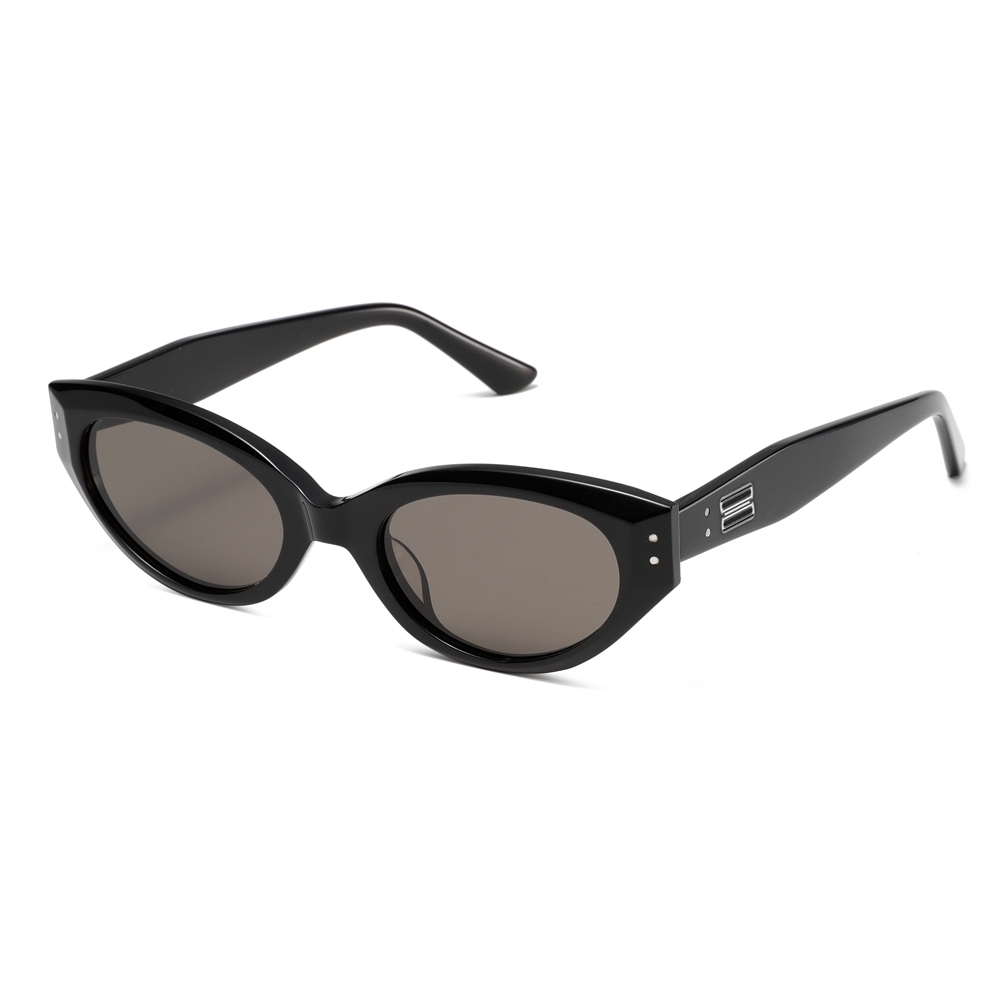 Wholesale Ladies Acetate Cat-eye Shades with Metal Accents & Flat Nylon Lenses GM Rococo Sunglasses for Women Luxury Designer Eyewear Manufacturer