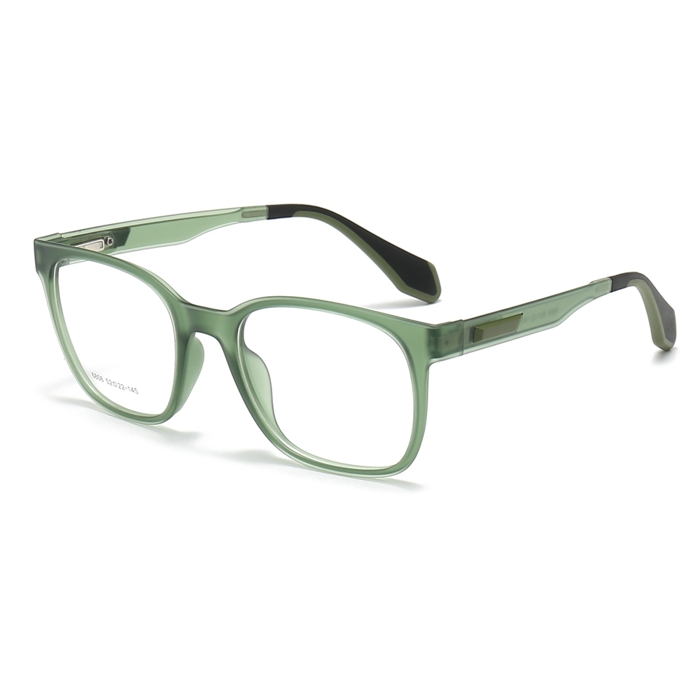 Wholesale TR90 Modern Square Optical Frames with Spring Hinges Men's Casual Prescription Eyeglasses for Everyday Use Glasses Manufacturer China