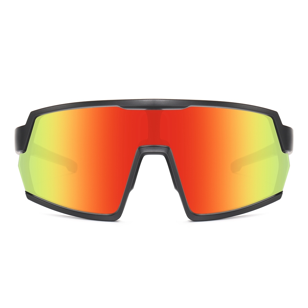 Custom Men's Wrap Around Bike Sunglasses with Prescription Inserts Polarized Cycling Glasses for Women Sport Performance Eyewear Wholesale China