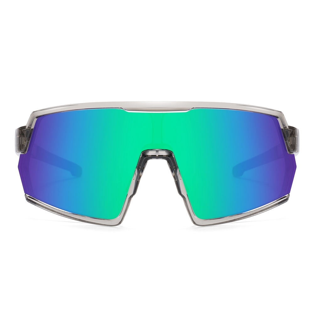 Custom Men's Wrap Around Bike Sunglasses with Prescription Inserts Polarized Cycling Glasses for Women Sport Performance Eyewear Wholesale China