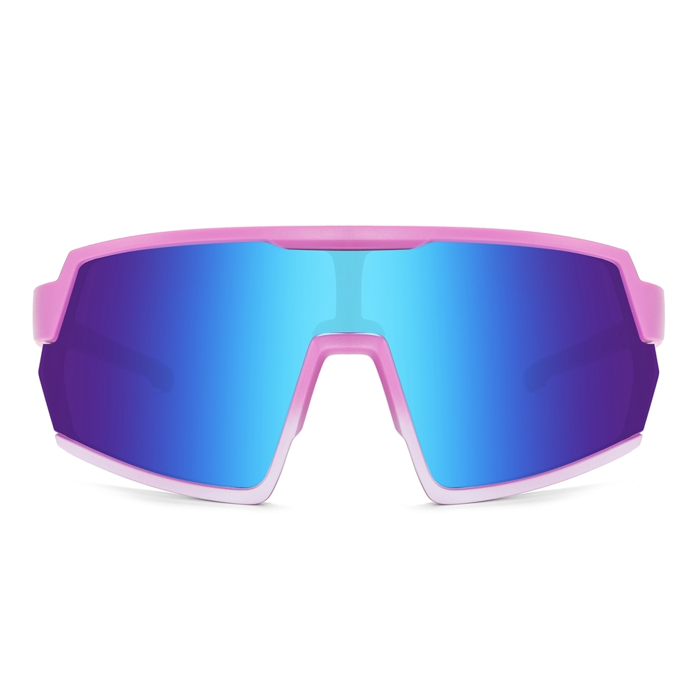 Custom Men's Wrap Around Bike Sunglasses with Prescription Inserts Polarized Cycling Glasses for Women Sport Performance Eyewear Wholesale China