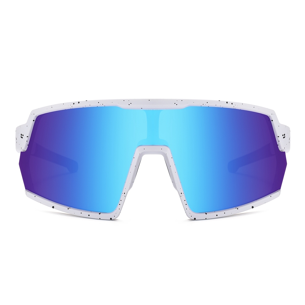 Custom Men's Wrap Around Bike Sunglasses with Prescription Inserts Polarized Cycling Glasses for Women Sport Performance Eyewear Wholesale China