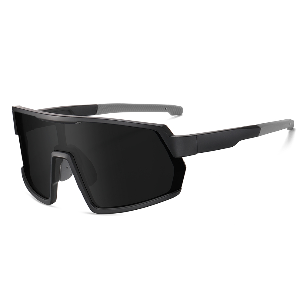 Custom Men's Wrap Around Bike Sunglasses with Prescription Inserts Polarized Cycling Glasses for Women Sport Performance Eyewear Wholesale China