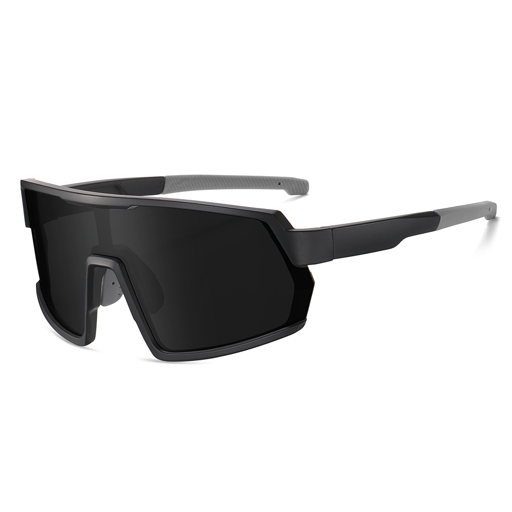 Custom Men's Wrap Around Bike Sunglasses with Prescription Inserts Polarized Cycling Glasses for Women Sport Performance Eyewear Wholesale China