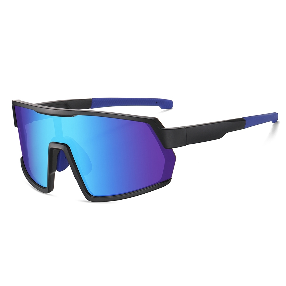 Custom Men's Wrap Around Bike Sunglasses with Prescription Inserts Polarized Cycling Glasses for Women Sport Performance Eyewear Wholesale China