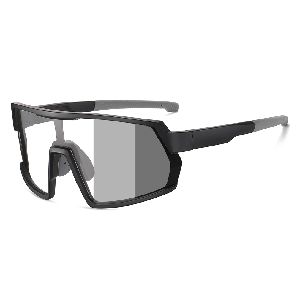 Custom Men's Wrap Around Bike Sunglasses with Prescription Inserts Polarized Cycling Glasses for Women Sport Performance Eyewear Wholesale China