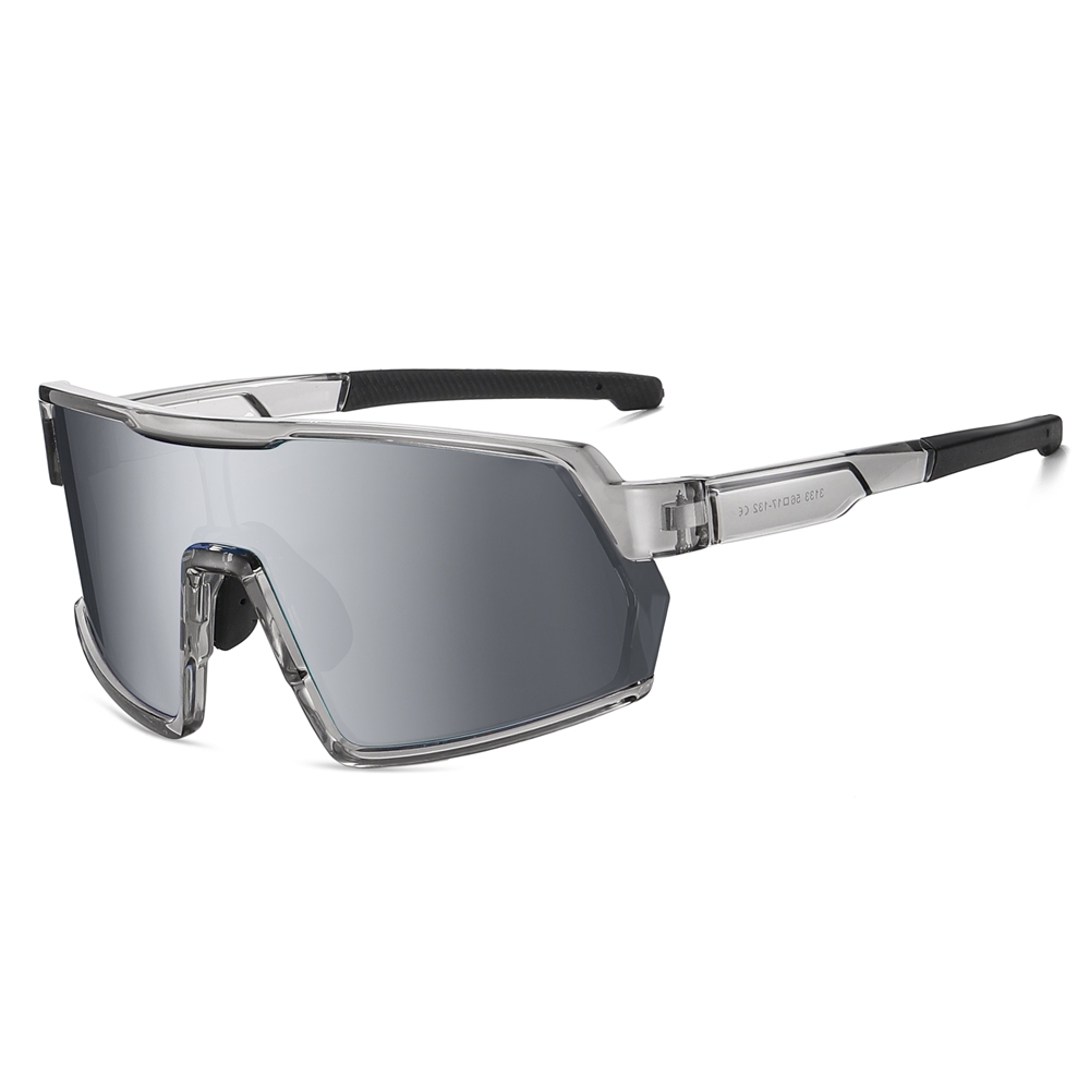 Custom Men's Wrap Around Bike Sunglasses with Prescription Inserts Polarized Cycling Glasses for Women Sport Performance Eyewear Wholesale China