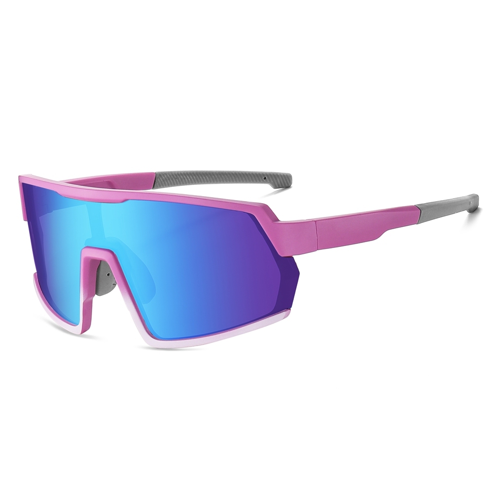 Custom Men's Wrap Around Bike Sunglasses with Prescription Inserts Polarized Cycling Glasses for Women Sport Performance Eyewear Wholesale China