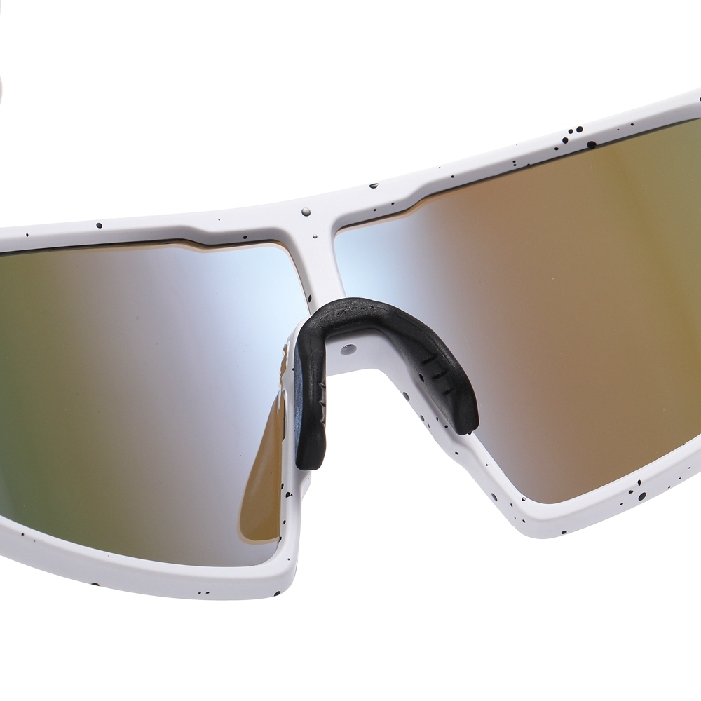 Custom Men's Wrap Around Bike Sunglasses with Prescription Inserts Polarized Cycling Glasses for Women Sport Performance Eyewear Wholesale China