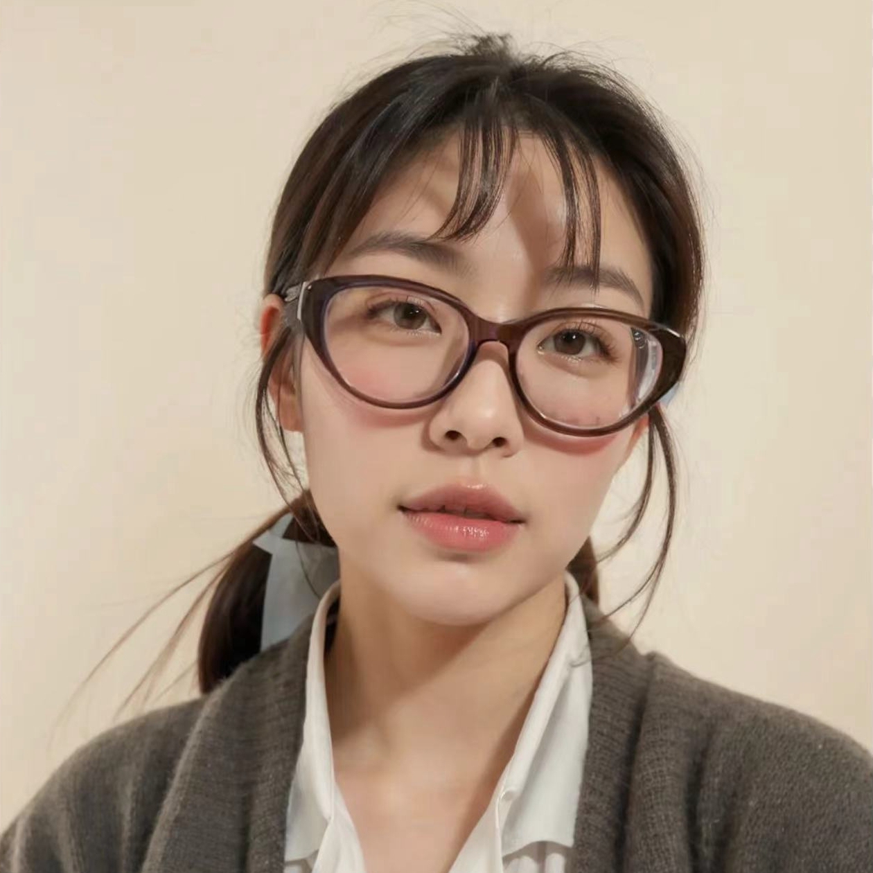 Custom Acetate Classic Prescription Eyeglasses Ladies Upswept Cat-eye Optical Frames for Women Blue Light Blocking Glasses Wholesale China