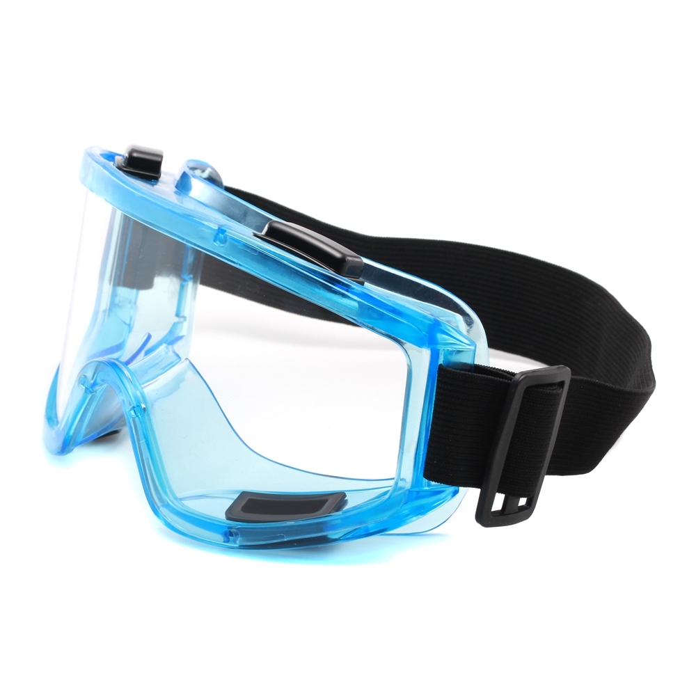 Wholesale Impact Safety Goggles with Clear Anti-fog Lens & Indirect Vents Wide Vision Protective Eyewear Can Fit Over Glasses Supplier China