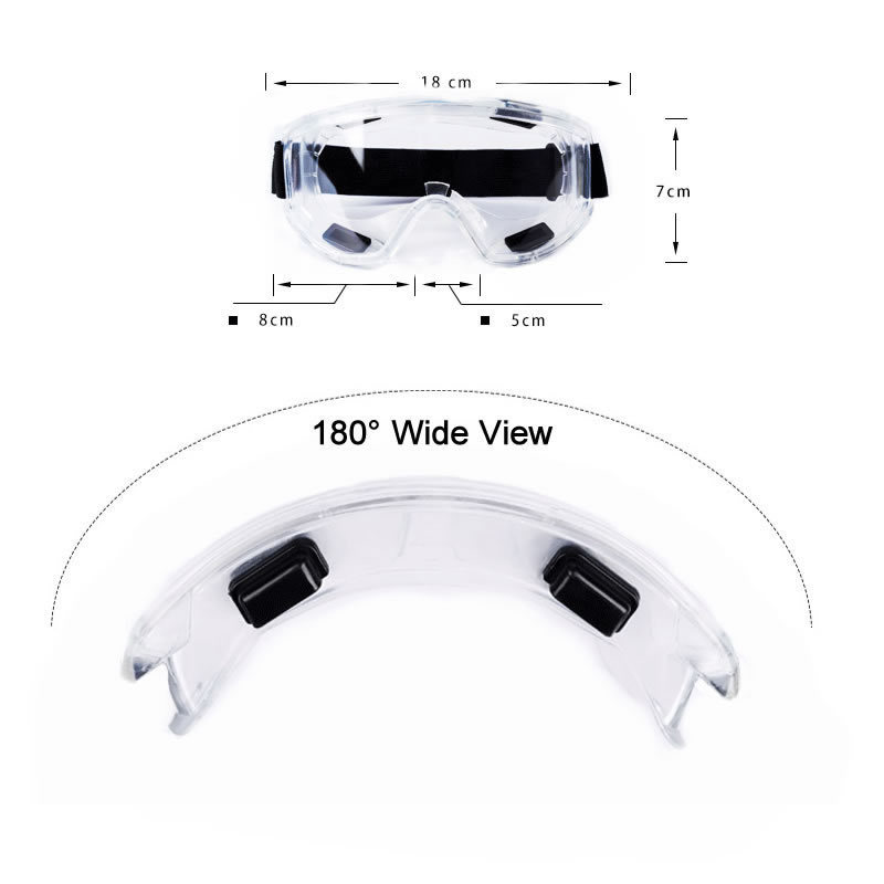 Wholesale Impact Safety Goggles with Clear Anti-fog Lens & Indirect Vents Wide Vision Protective Eyewear Can Fit Over Glasses Supplier China