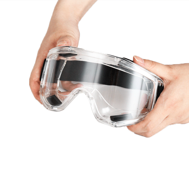 Wholesale Impact Safety Goggles with Clear Anti-fog Lens & Indirect Vents Wide Vision Protective Eyewear Can Fit Over Glasses Supplier China