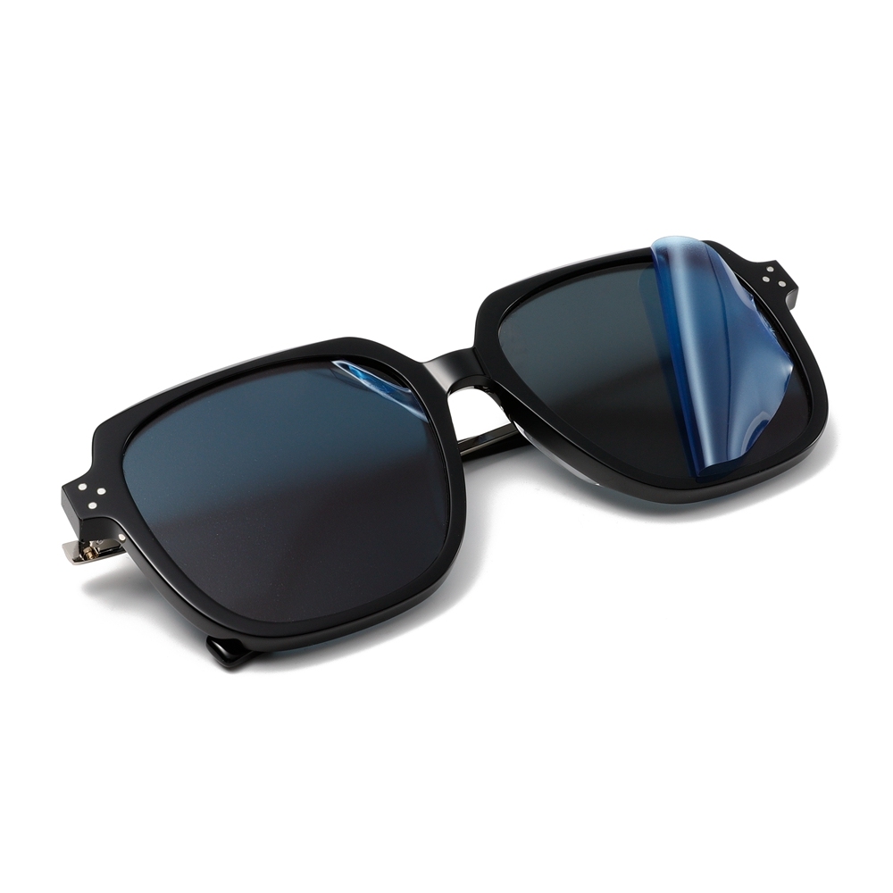 Bulk Order Acetate Modern Square Sunglasses with Metal Temples GM Millie Designer Dupe Shades for Women Luxury Brand Eyewear Wholesale China