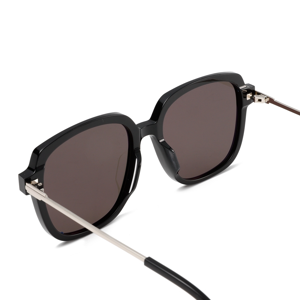 Bulk Order Acetate Modern Square Sunglasses with Metal Temples GM Millie Designer Dupe Shades for Women Luxury Brand Eyewear Wholesale China