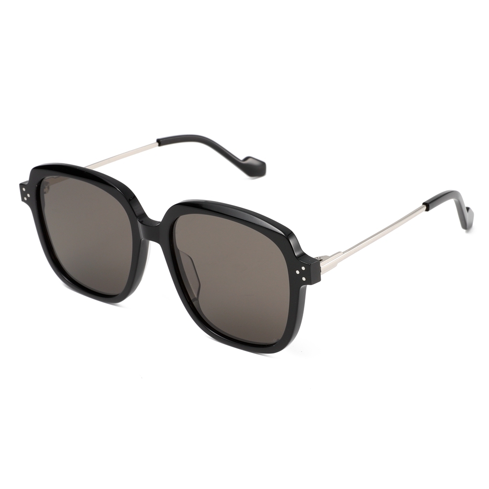 Bulk Order Acetate Modern Square Sunglasses with Metal Temples GM Millie Designer Dupe Shades for Women Luxury Brand Eyewear Wholesale China
