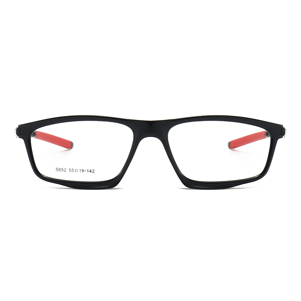 Custom Modern Sporty Prescription Glasses for Active Lifestyle Eyeglasses Wholesale Men's Full Rim Rectangle Optical Frames Manufacturer China