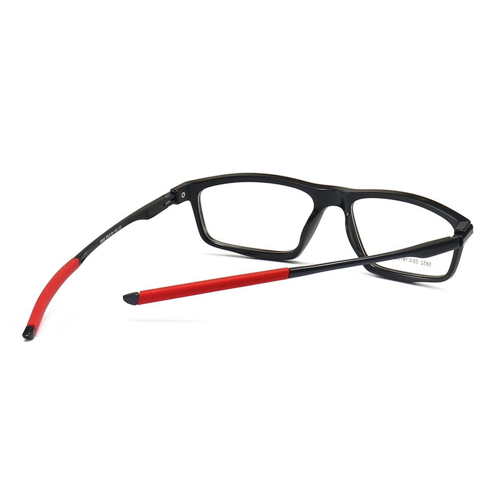 Custom Modern Sporty Prescription Glasses for Active Lifestyle Eyeglasses Wholesale Men's Full Rim Rectangle Optical Frames Manufacturer China