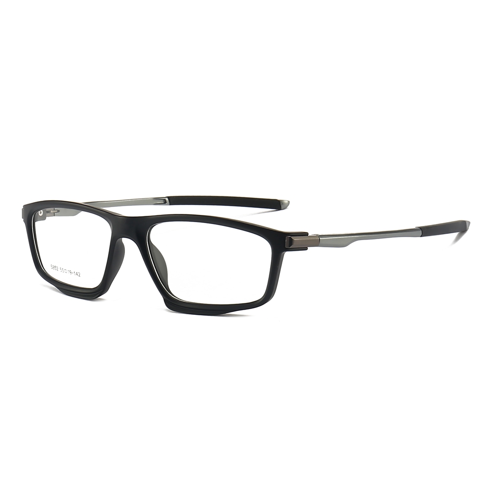 Custom Modern Sporty Prescription Glasses for Active Lifestyle Eyeglasses Wholesale Men's Full Rim Rectangle Optical Frames Manufacturer China
