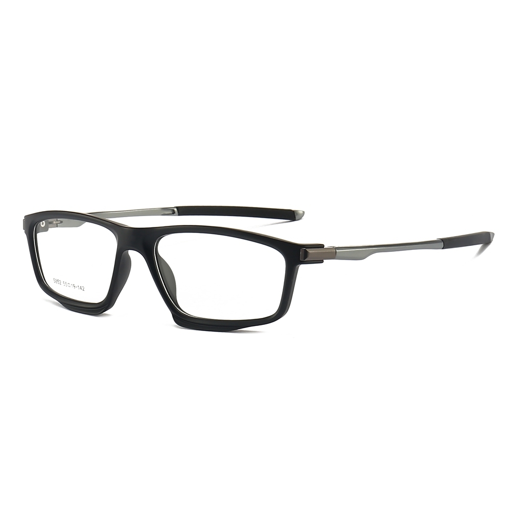 Custom Modern Sporty Prescription Glasses for Active Lifestyle Eyeglasses Wholesale Men's Full Rim Rectangle Optical Frames Manufacturer China