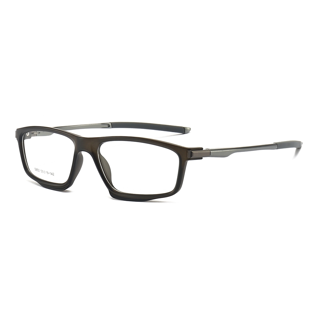 Custom Modern Sporty Prescription Glasses for Active Lifestyle Eyeglasses Wholesale Men's Full Rim Rectangle Optical Frames Manufacturer China