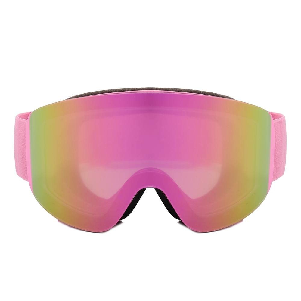 Custom Detachable Magnetic Double-Layer Anti-Fog Lens OTG Snow Goggles for Skiing, Snowboarding & Cross-Country Eyewear Manufacturer China