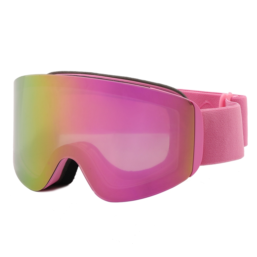 Custom Detachable Magnetic Double-Layer Anti-Fog Lens OTG Snow Goggles for Skiing, Snowboarding & Cross-Country Eyewear Manufacturer China