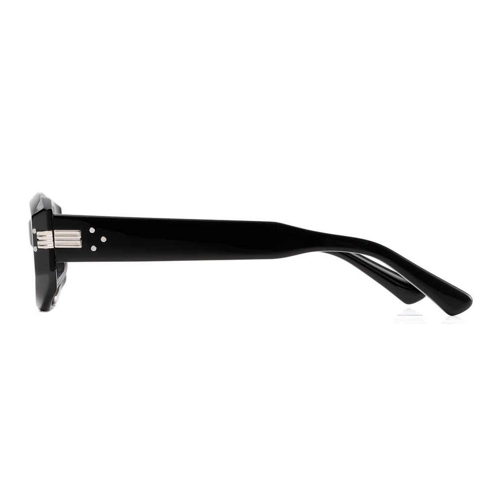 Wholesale Chunky Retro Oval Sunglasses with Metal Hardware GM Mass Black Designer Shades for Women Luxury Acetate Eyewear Manufacturer China