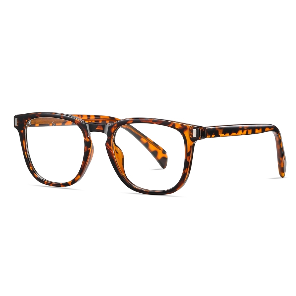 Custom Unisex TR90 Detachable Classic Square Eyeglasses Frames with Magnetic Clip On Sunglasses Over Prescription Glasses Manufacturer China