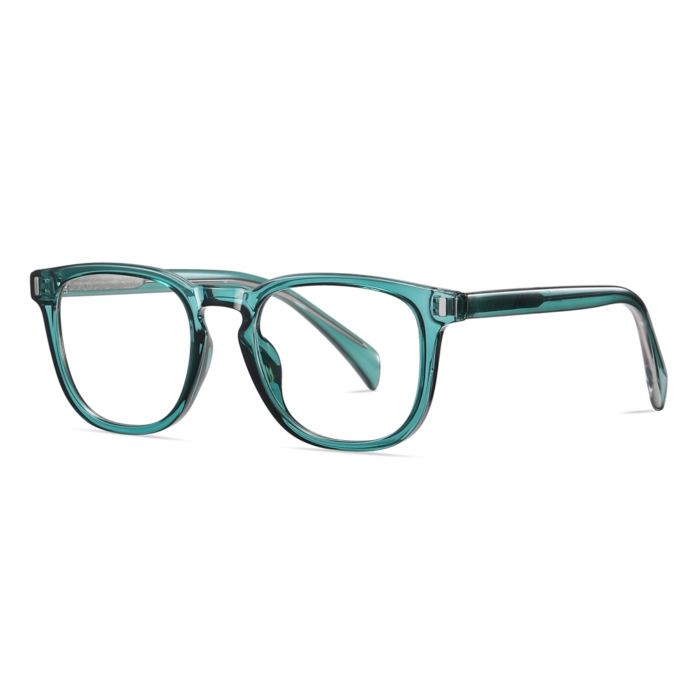 Custom Unisex TR90 Detachable Classic Square Eyeglasses Frames with Magnetic Clip On Sunglasses Over Prescription Glasses Manufacturer China