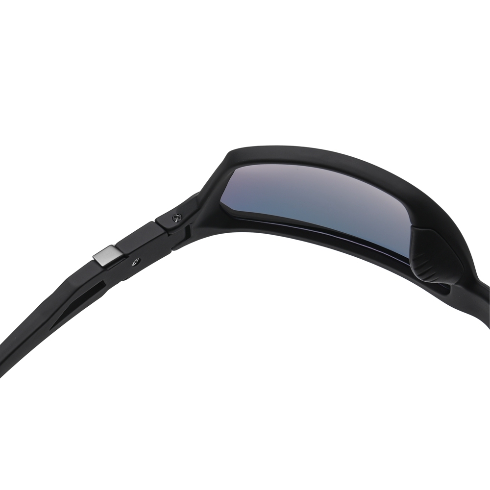 Custom Performance Sports Sunglasses Anti-Glare Polarized Running Shades for Men Plastic Straight Arm Wrap-around Hiking Glasses Supplier China