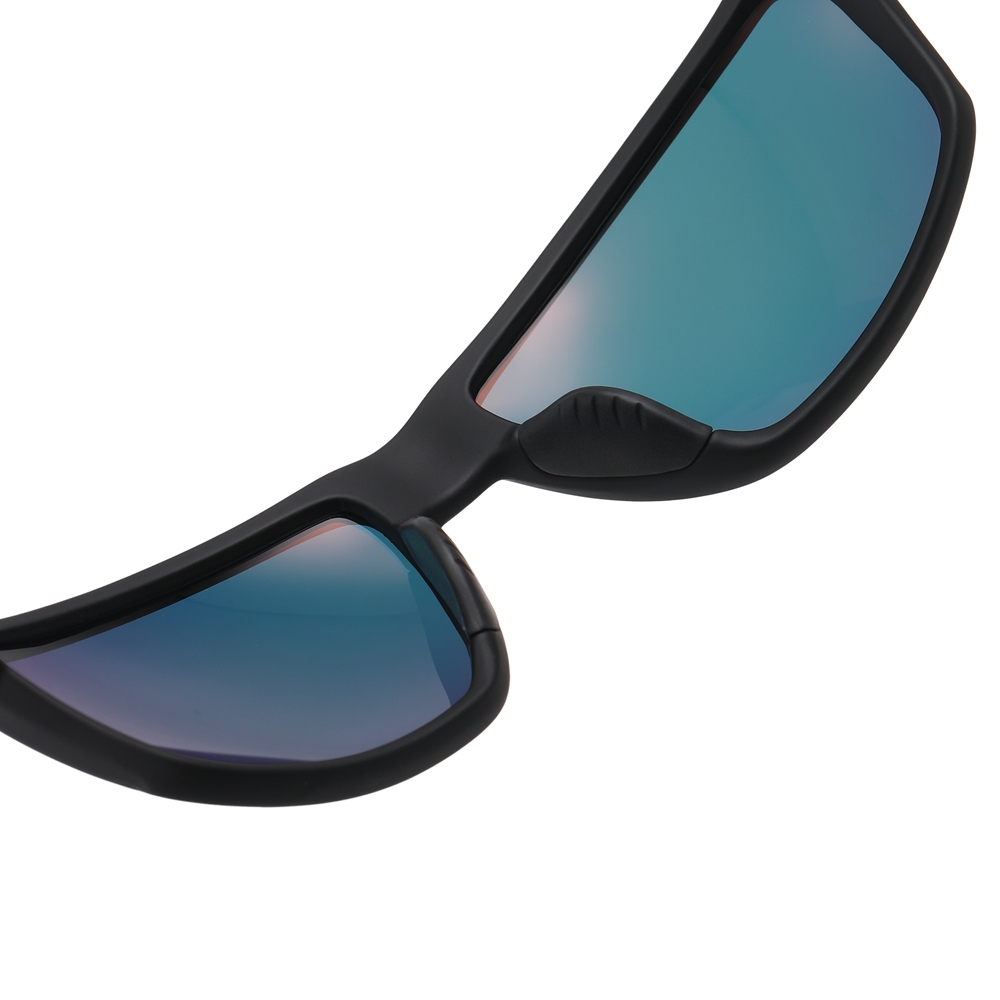 Custom Performance Sports Sunglasses Anti-Glare Polarized Running Shades for Men Plastic Straight Arm Wrap-around Hiking Glasses Supplier China