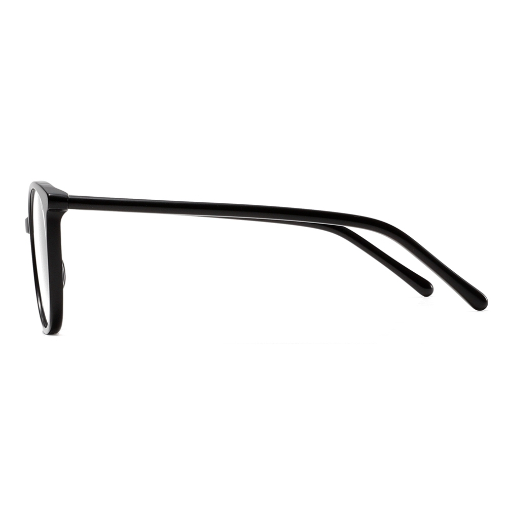 Custom Acetate Vintage Panto Prescription Eyeglass Frames for Women Intellectual Style Oversized Designer Blue Light Glasses Manufacturer China