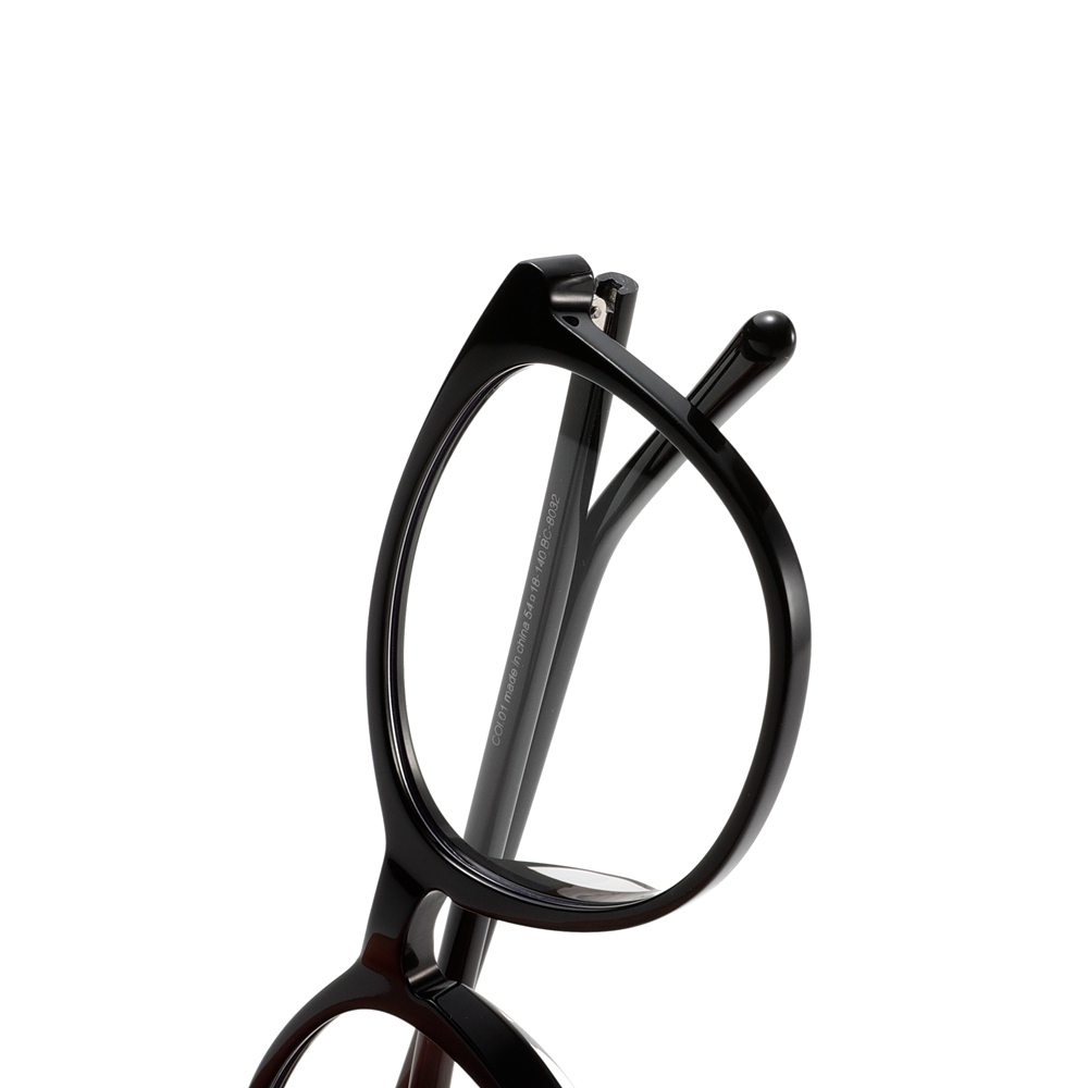 Custom Acetate Vintage Panto Prescription Eyeglass Frames for Women Intellectual Style Oversized Designer Blue Light Glasses Manufacturer China