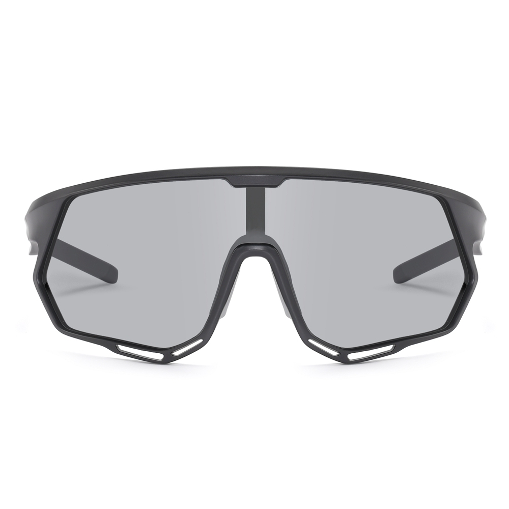 Bulk Order Wrap Around Shield Sports Sunglasses with Prescription Inserts, Adjustable Nose Pads & Vents Polarized Cycling Glasses Manufacturer China