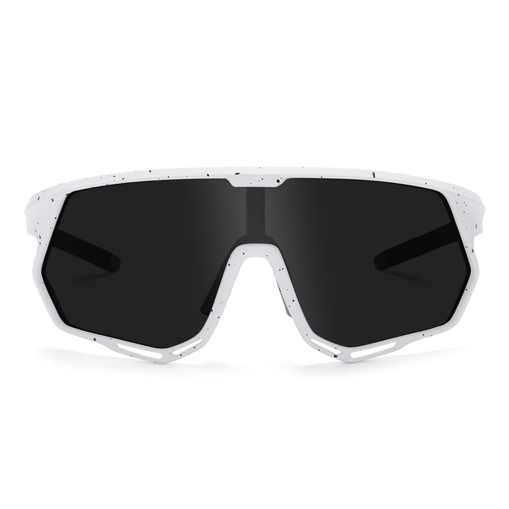 Bulk Order Wrap Around Shield Sports Sunglasses with Prescription Inserts, Adjustable Nose Pads & Vents Polarized Cycling Glasses Manufacturer China