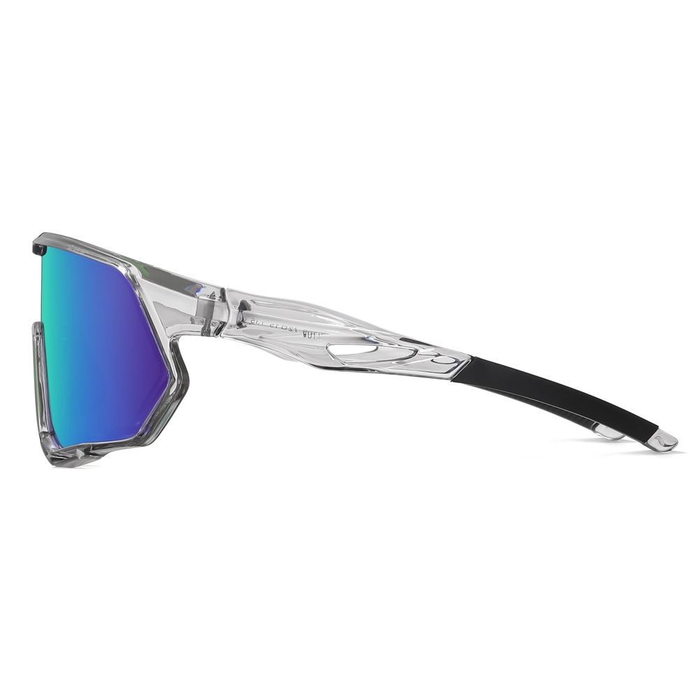Bulk Order Wrap Around Shield Sports Sunglasses with Prescription Inserts, Adjustable Nose Pads & Vents Polarized Cycling Glasses Manufacturer China
