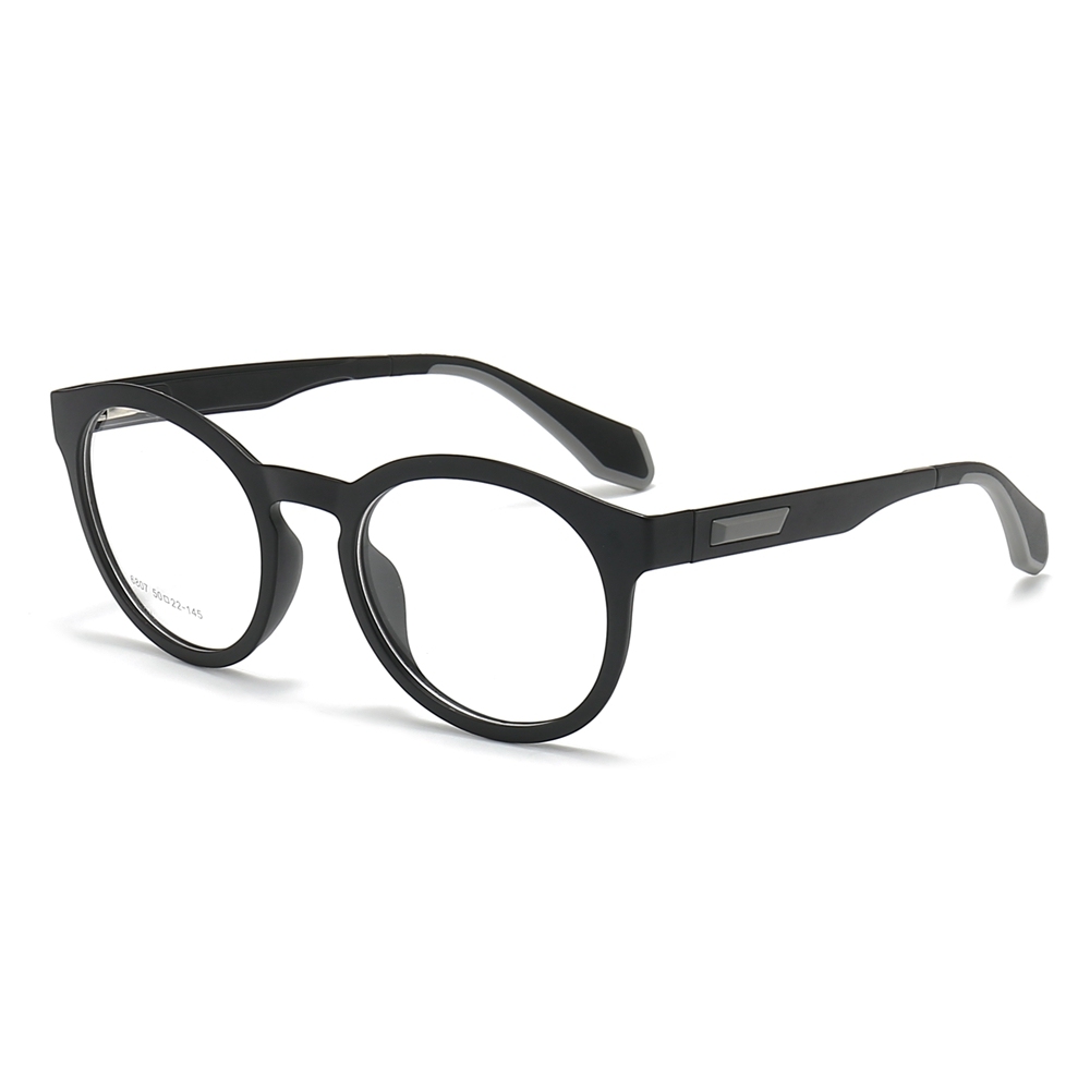 Readymade TR90 Modern Round Optical Frames for Everyday Wear Panto Eyeglasses Men's Translucent Prescription Glasses Manufacturer China