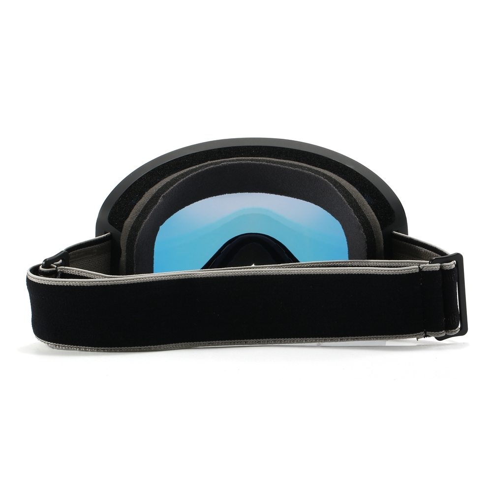 Custom Professional Wide-View Ski & Snowboard Goggles with Anti-Fog UV400 Mirrored Double Layer Lens Winter Sports Snow Eyewear Factory China