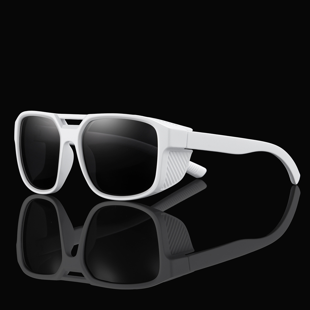 Wholesale Mountain Climbing Sunglasses with Side Shields for Outdoor Activity Protective Sports Eyewear Polarized Glacier Glasses Manufacturer