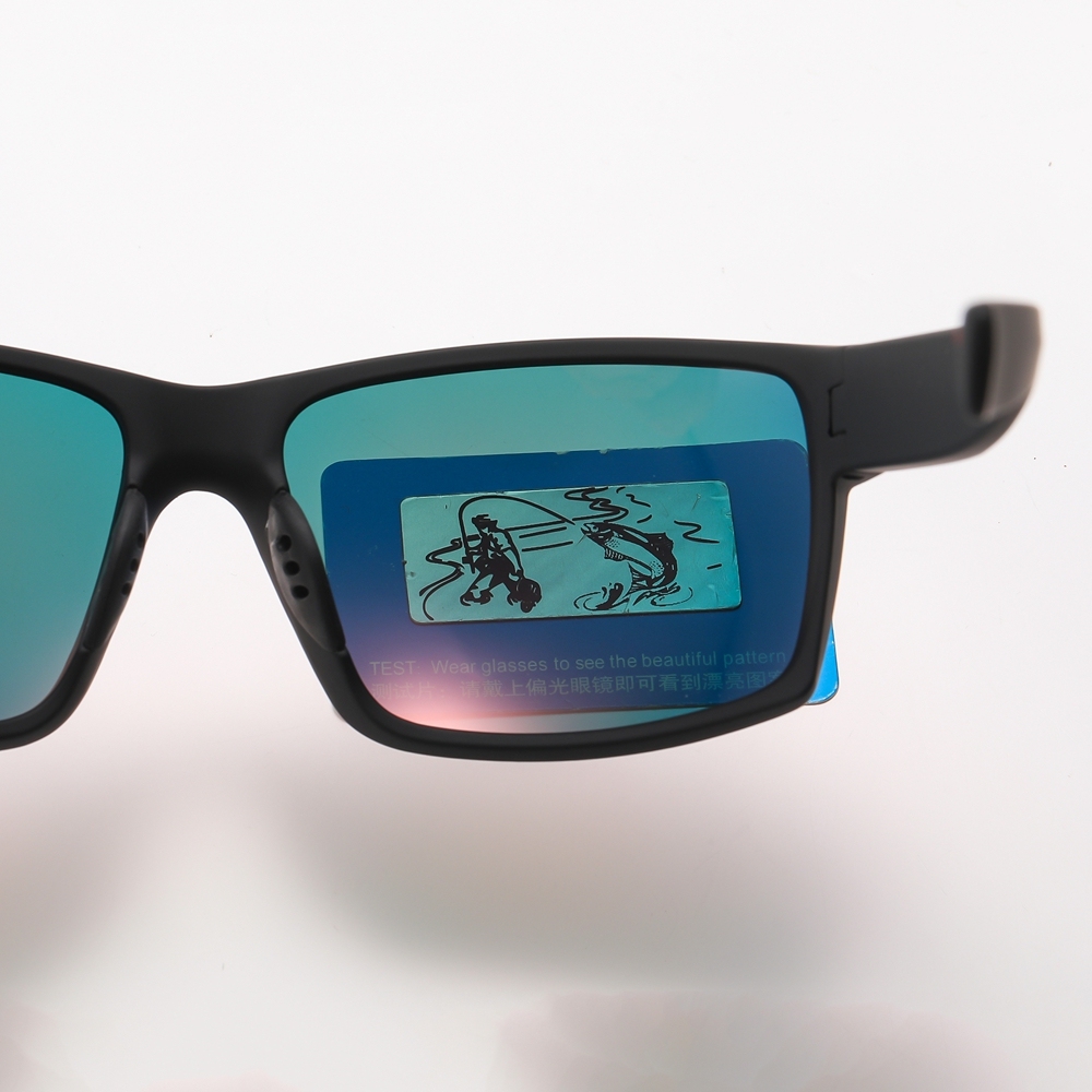 Custom Plastic Rectangular Curved Sunglasses for Performance and Active Use Rugged Sporty Wraparound Shades Polarized Fishing Glasses Wholesale